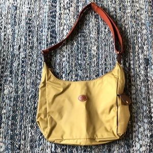 Longchamp le piliage crossbody bag tan